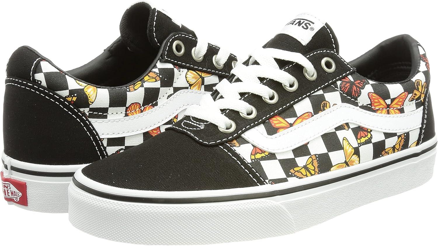 image:imageVans Kids Ward SneakerButterfly Checker Multi White