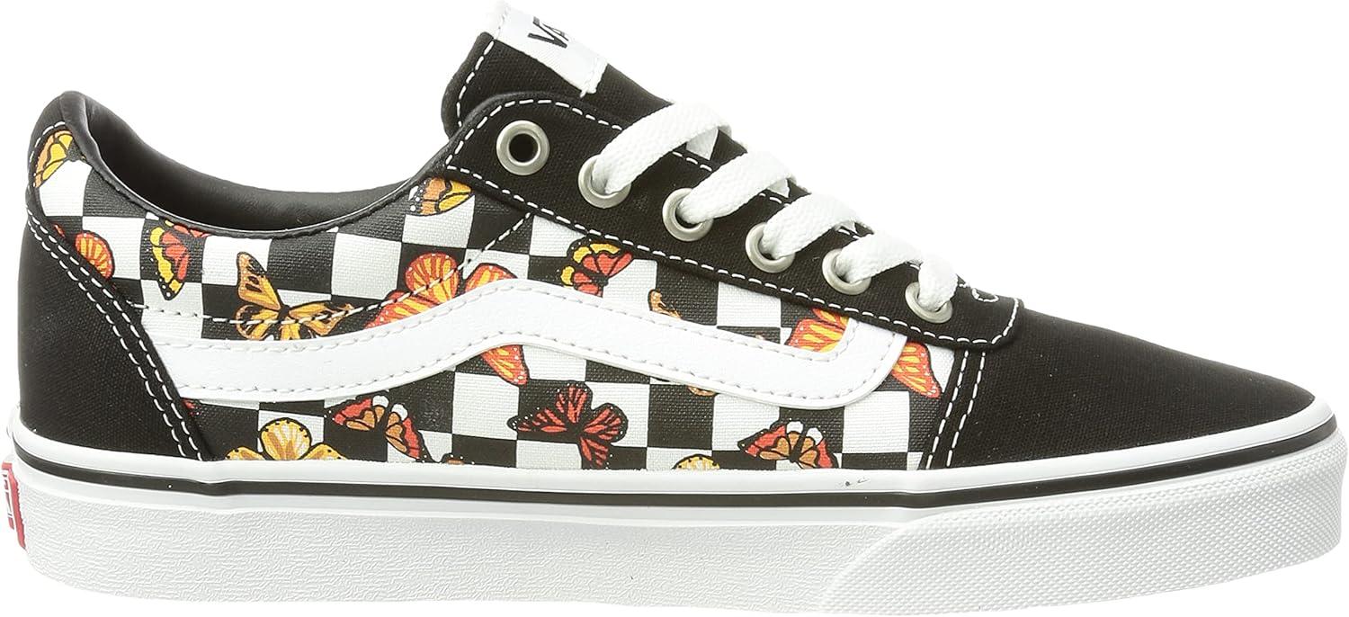 image:imageVans Kids Ward SneakerButterfly Checker Multi White
