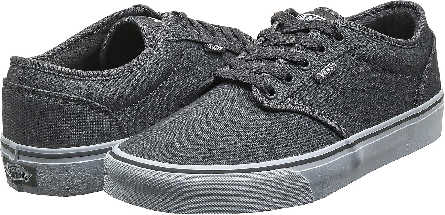 image:imageVans Kids Ward SneakerCanvas Pewter White