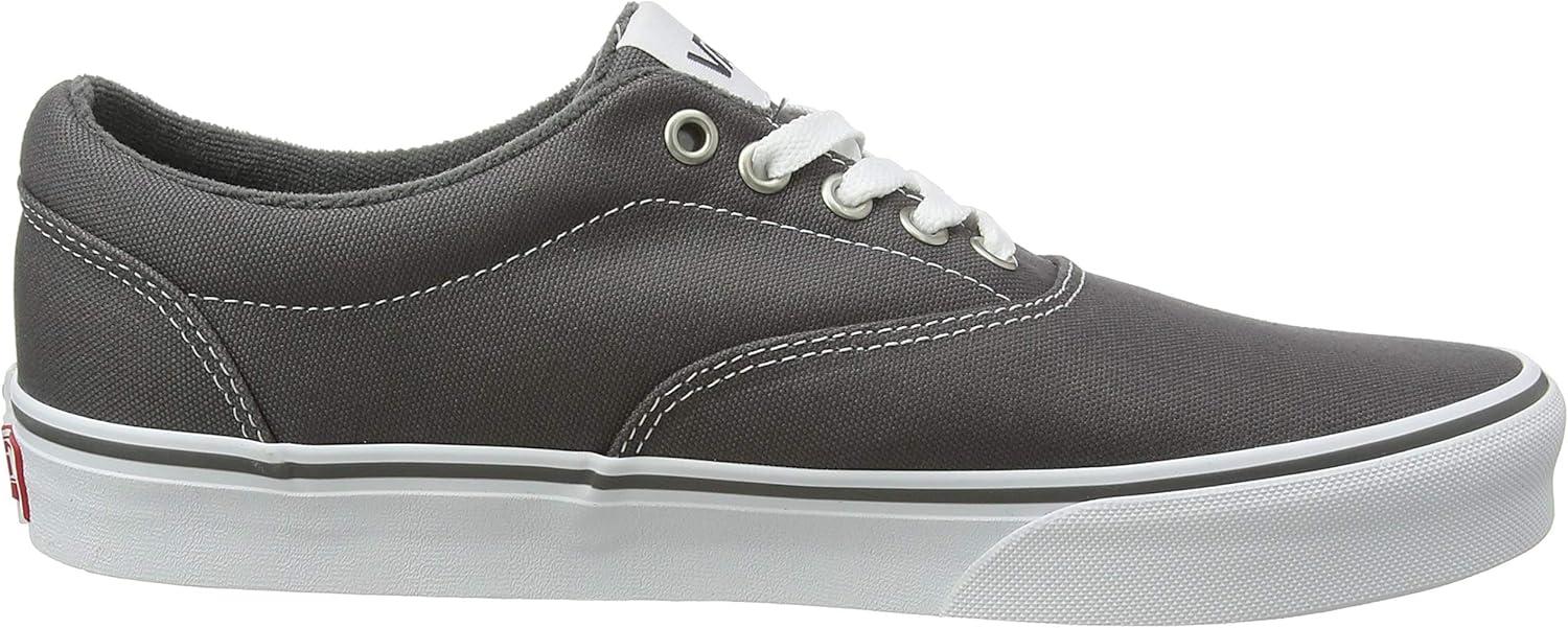 image:imageVans Kids Ward SneakerCanvas Pewter White