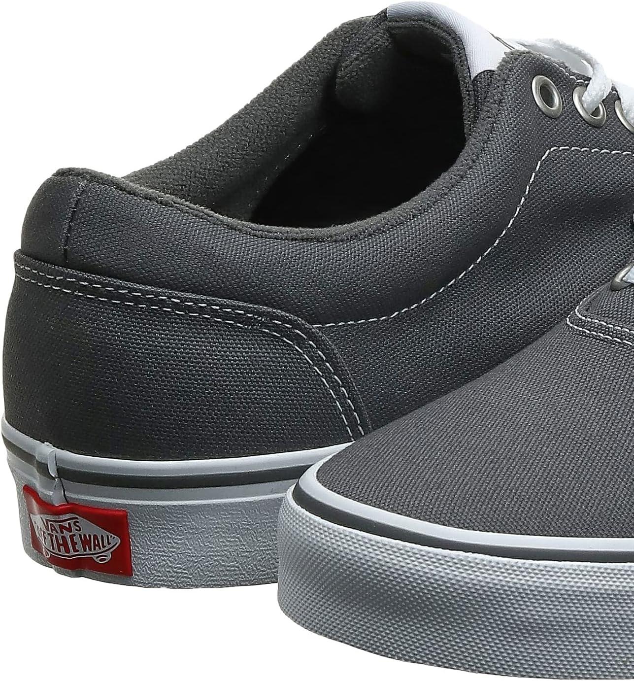 image:imageVans Kids Ward SneakerCanvas Pewter White