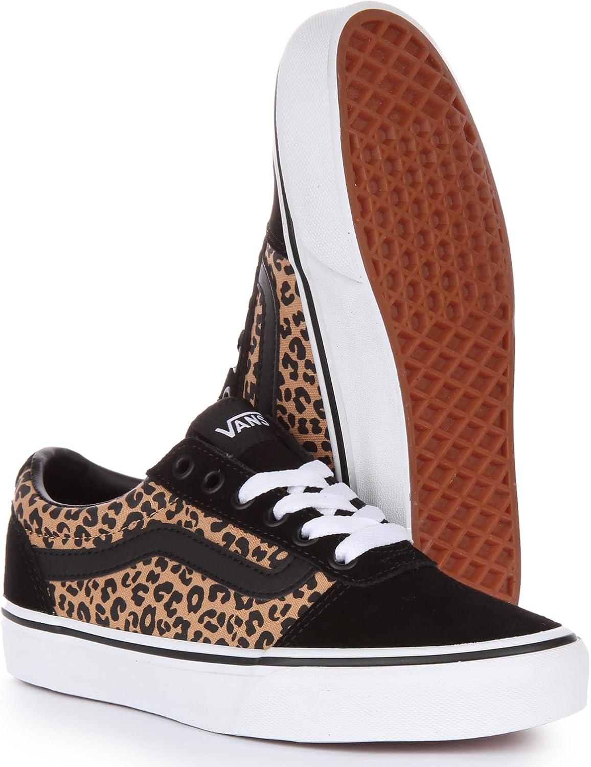 image:imageVans Kids Ward SneakerCheetah Black White