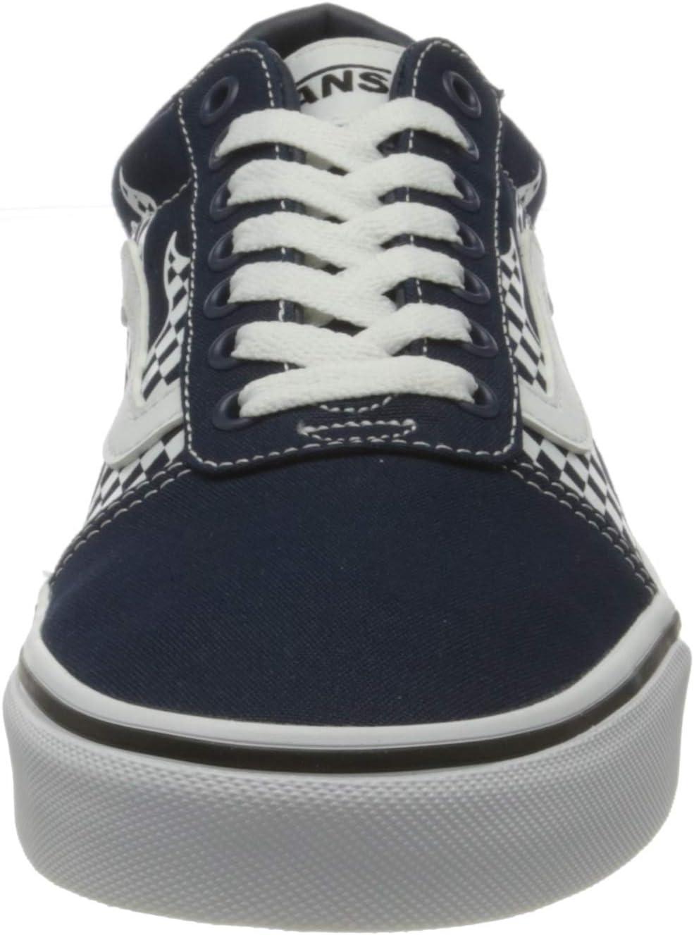 image:imageVans Kids Ward SneakerFlame Check Dress Blues White
