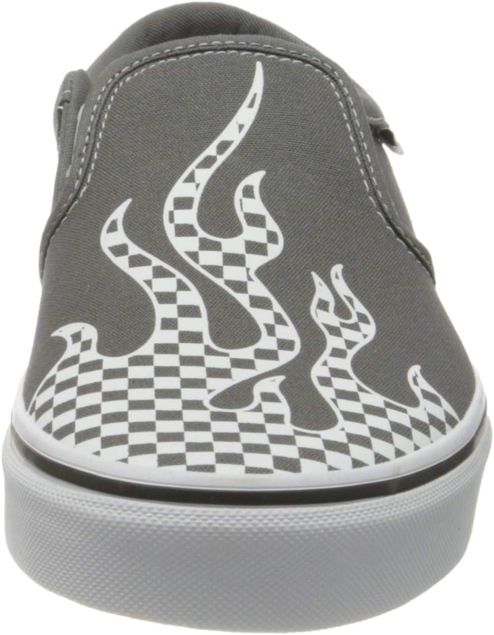 image:imageVans Kids Ward SneakerFlame Check Pewter White