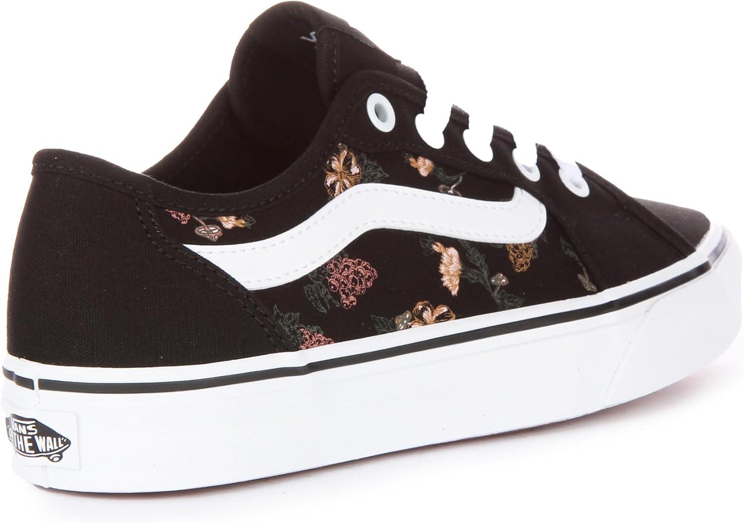 image:imageVans Kids Ward SneakerGarden Floral Black White