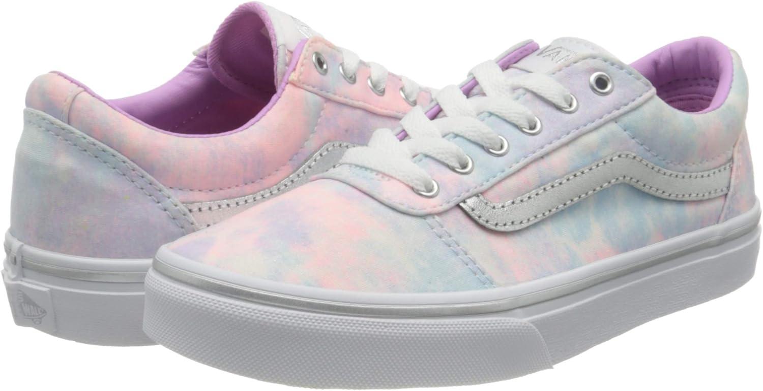 image:imageVans Kids Ward SneakerGlitter Tie Dye Multi White