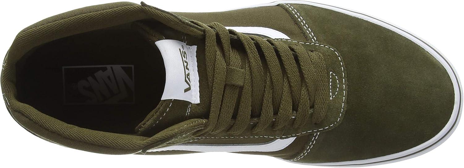 image:imageVans Kids Ward SneakerGreen Suede Canvas Beech White Uzh