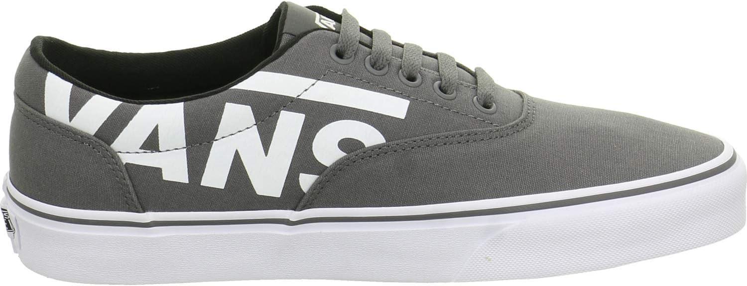 image:imageVans Kids Ward SneakerGrey Big Logo Pewter White Vf4