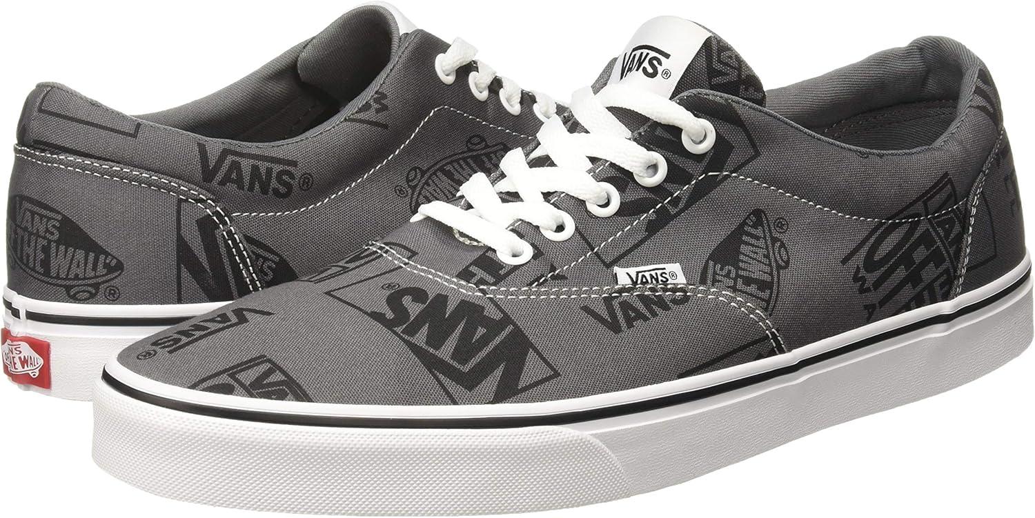 image:imageVans Kids Ward SneakerGrey Logo Mix Pewter Black Vf9