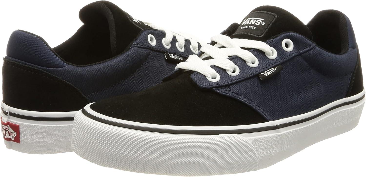 image:imageVans Kids Ward SneakerHerringbone Dress Blues Black