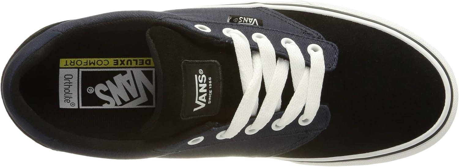 image:imageVans Kids Ward SneakerHerringbone Dress Blues Black