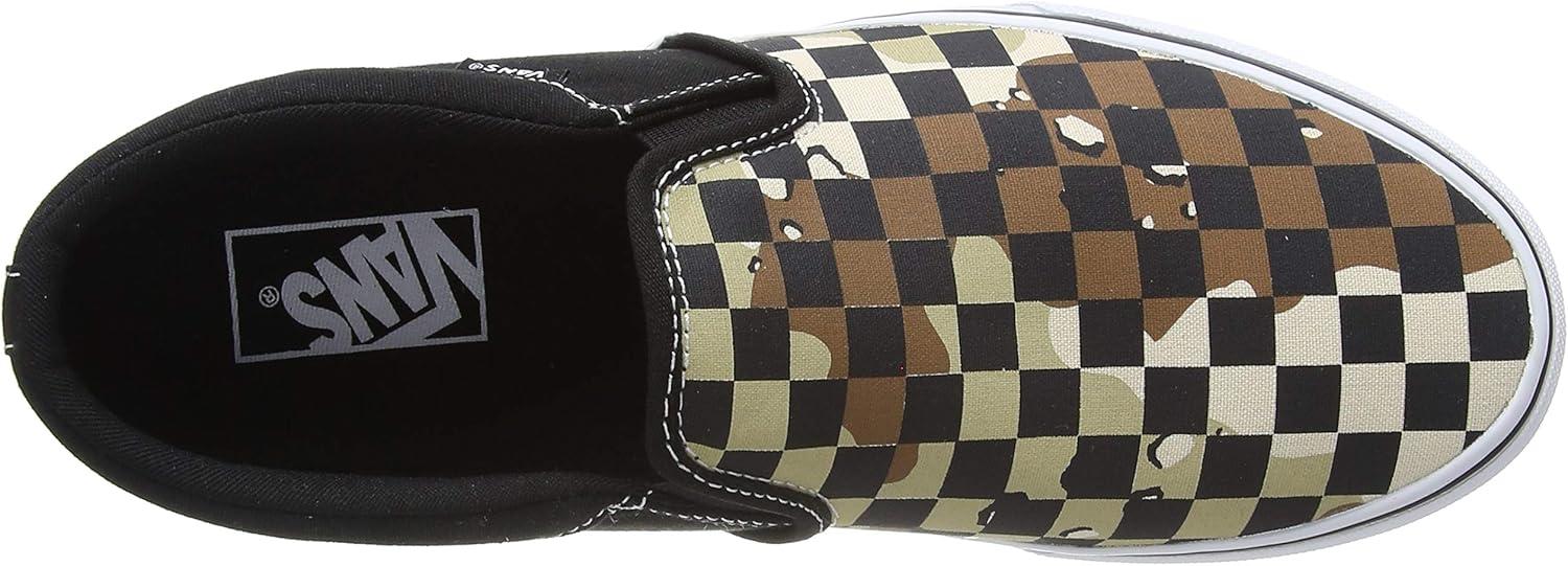 image:imageVans Kids Ward SneakerMulticolour Camo Check Black White W4r