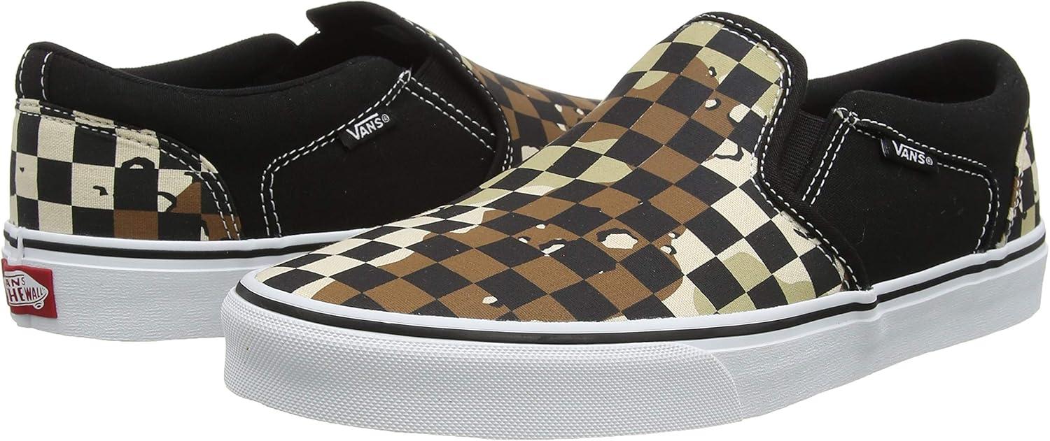 image:imageVans Kids Ward SneakerMulticolour Camo Check Black White W4r