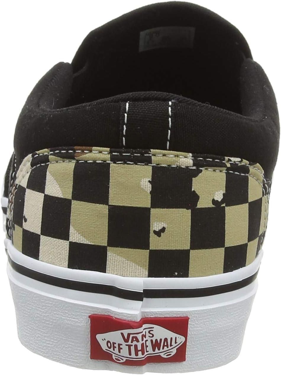 image:imageVans Kids Ward SneakerMulticolour Camo Check Black White W4r
