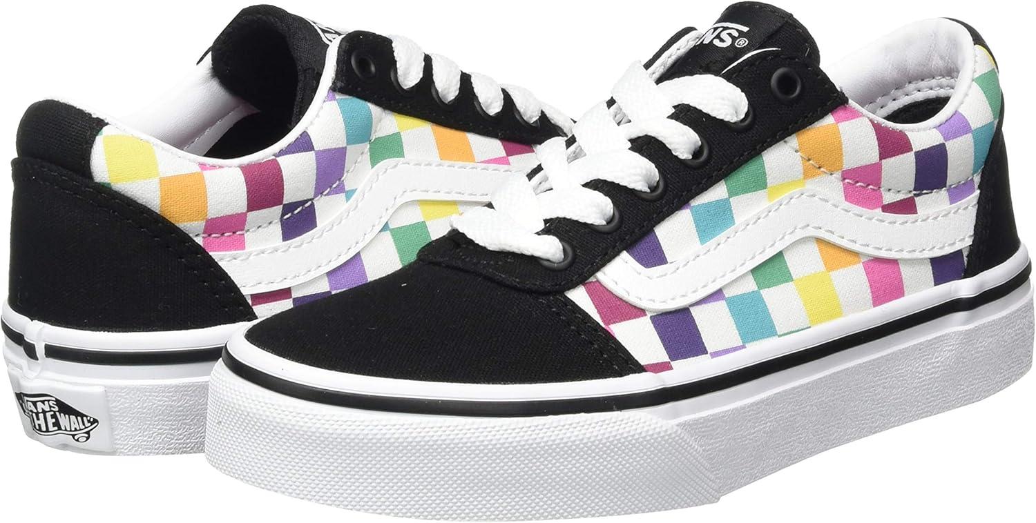 image:imageVans Kids Ward SneakerParty Check Multi Black