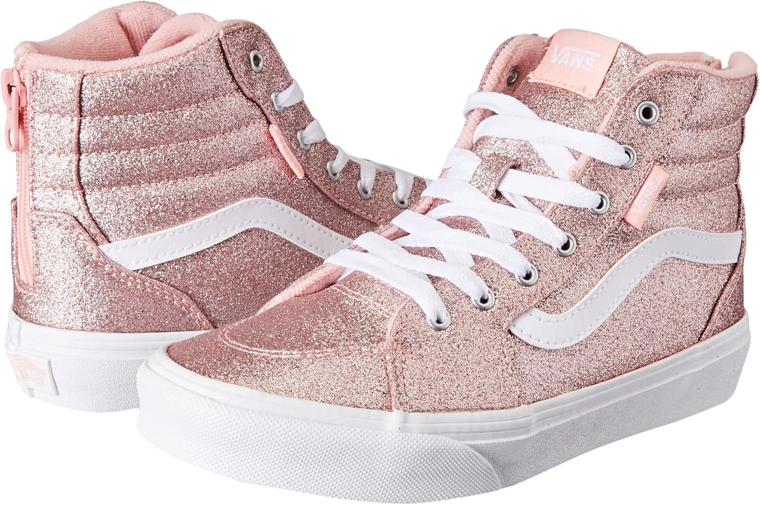 image:imageVans Kids Ward SneakerParty Glitter PinkWhite