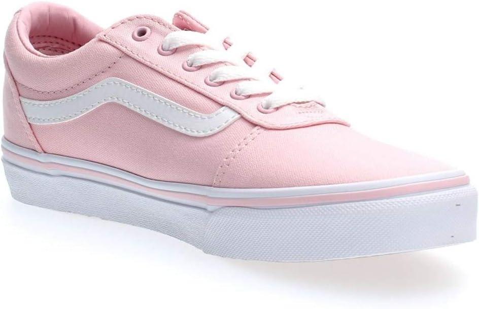 image:imageVans Kids Ward SneakerPink Canvas Chalk Pink Vuz