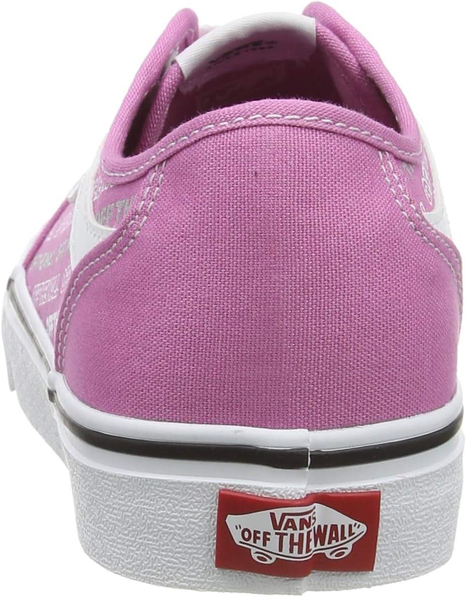 image:imageVans Kids Ward SneakerPink Logo Repeat Fuchsia Pink White Xxs