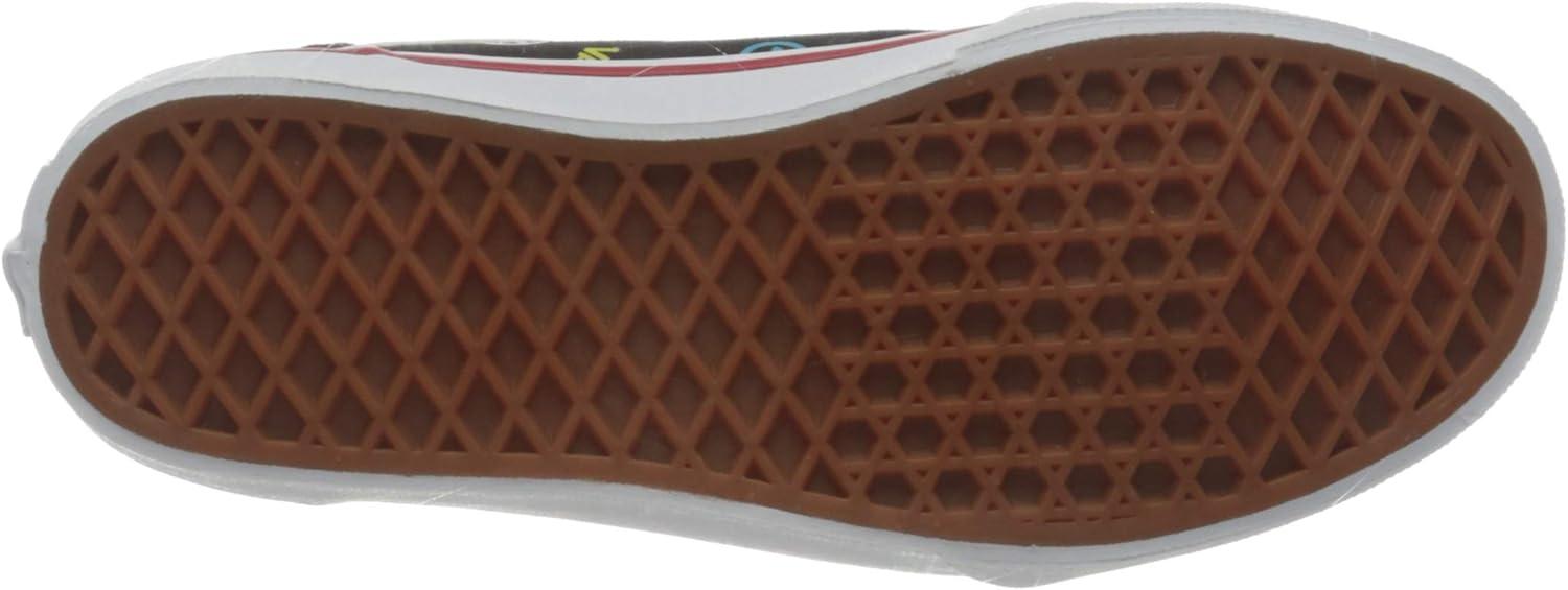 image:imageVans Kids Ward SneakerRainbow Logo Black White