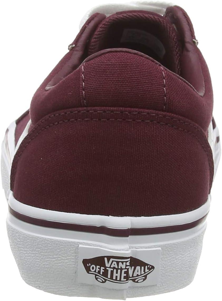 image:imageVans Kids Ward SneakerRed Canvas Burgundy Olq