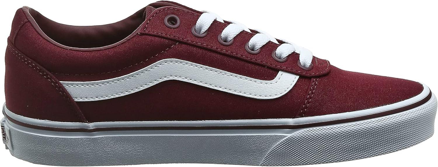 image:imageVans Kids Ward SneakerRed Canvas Burgundy Olq