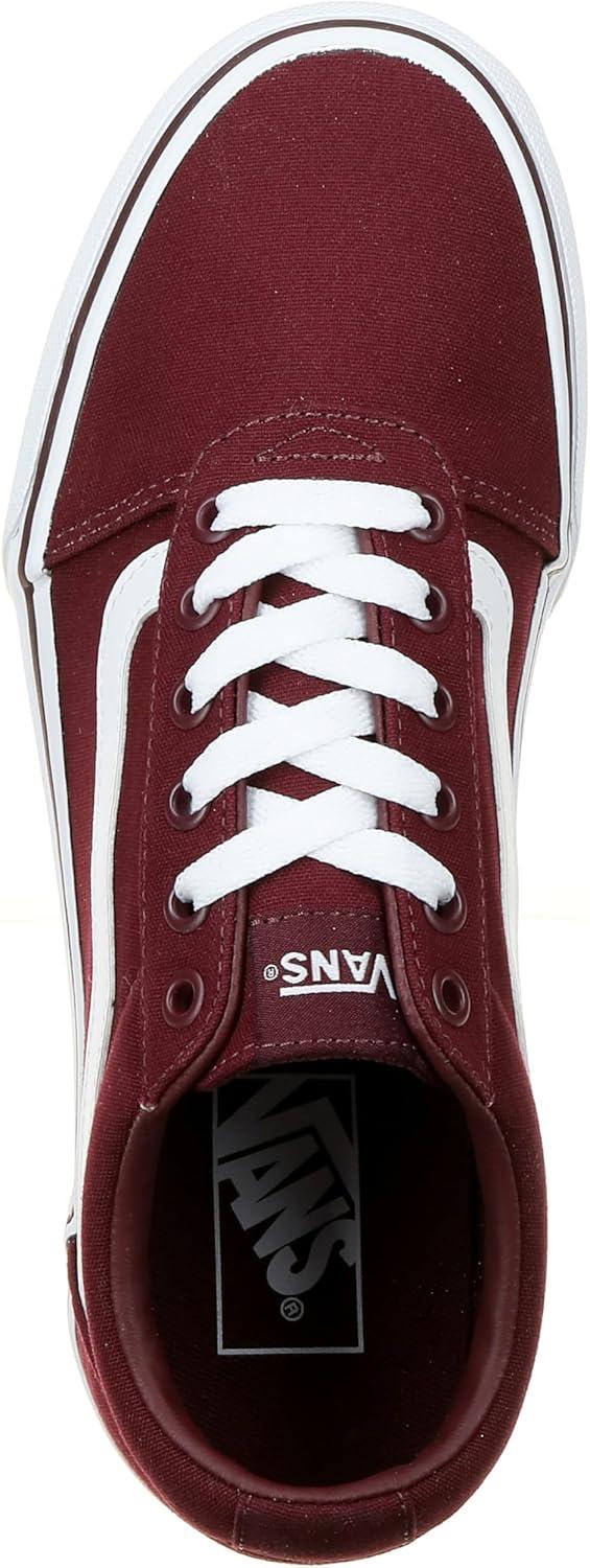 image:imageVans Kids Ward SneakerRed Canvas Burgundy Olq