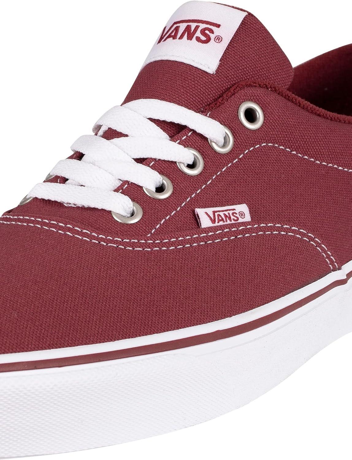 image:imageVans Kids Ward SneakerRed Canvas Oxblood White 8j3