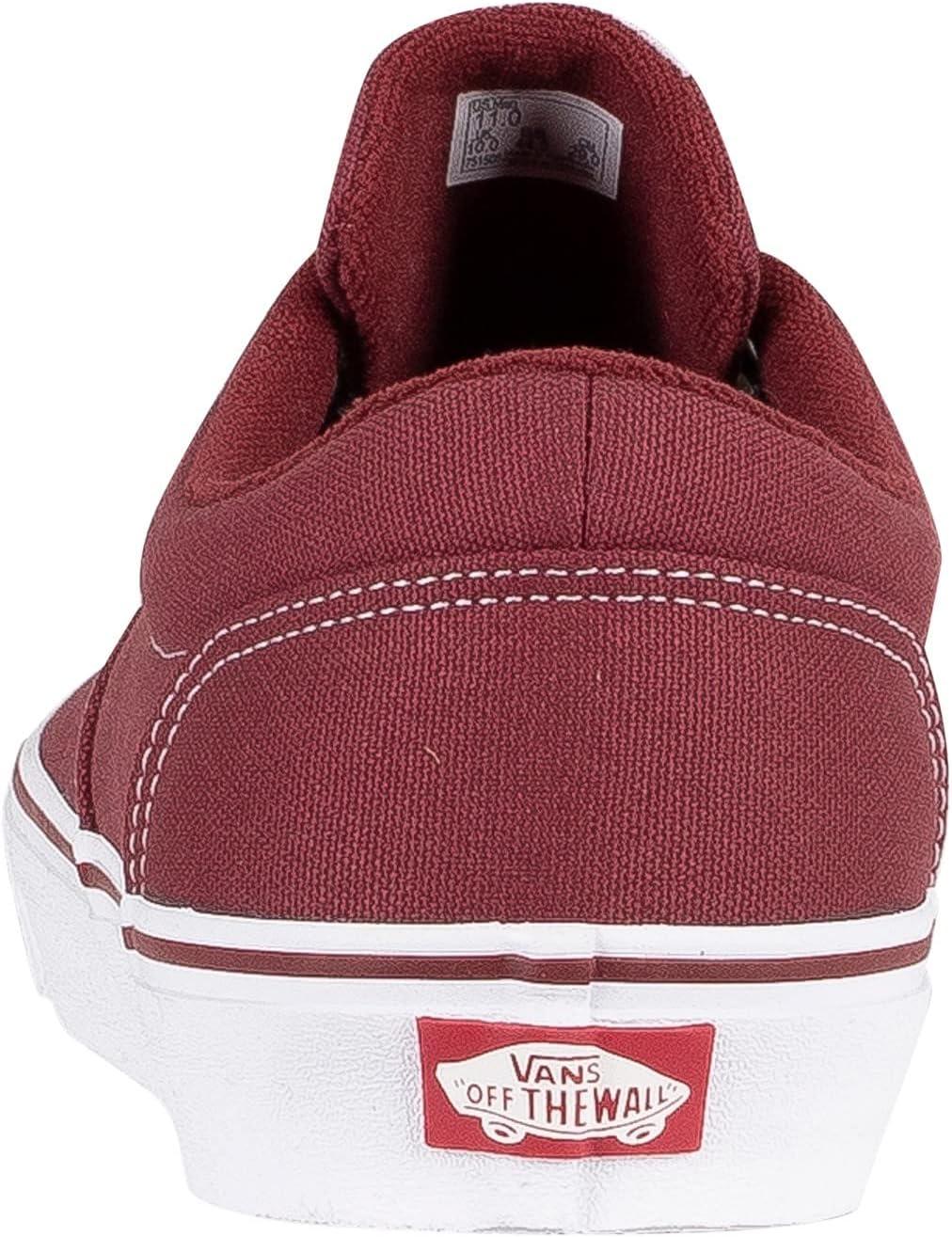 image:imageVans Kids Ward SneakerRed Canvas Oxblood White 8j3