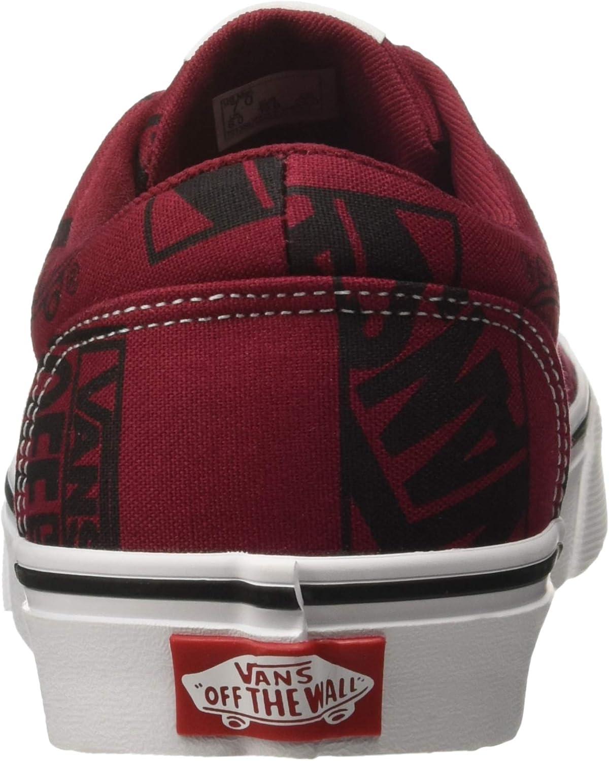 image:imageVans Kids Ward SneakerRed Logo Mix Rumba Red Black Vfa