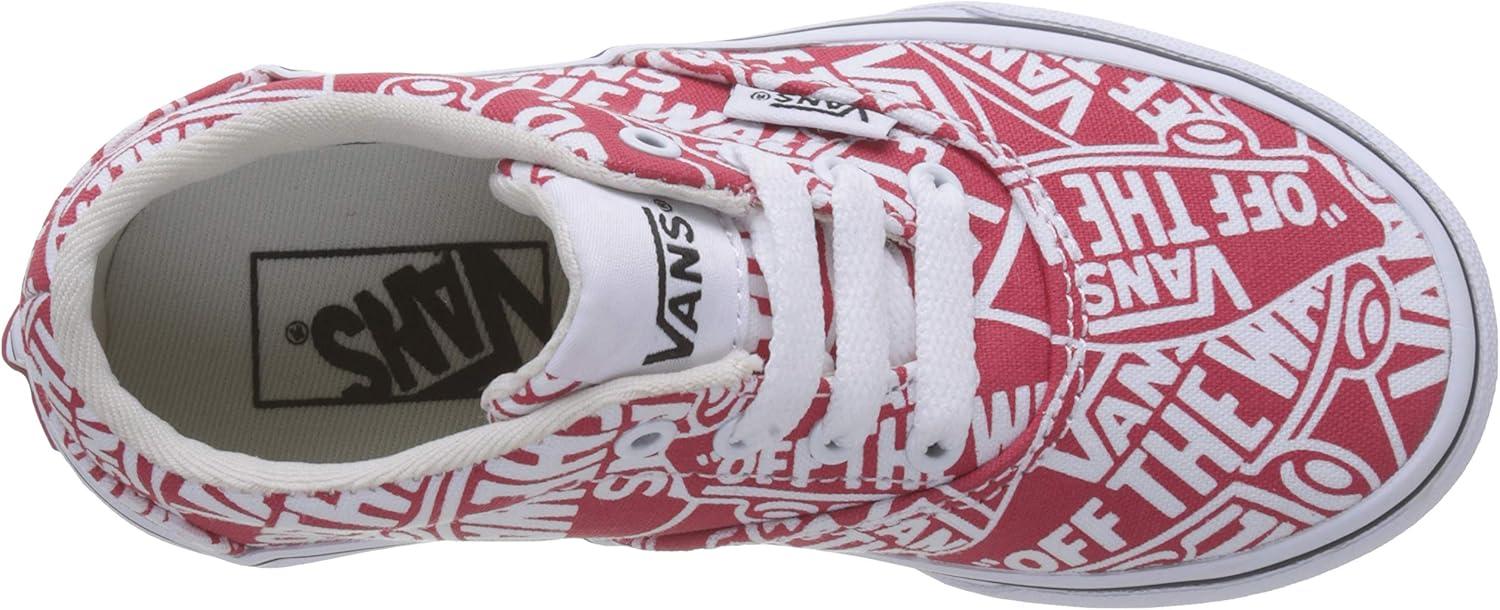 image:imageVans Kids Ward SneakerRed Otw Repeat Racing Red White Uza