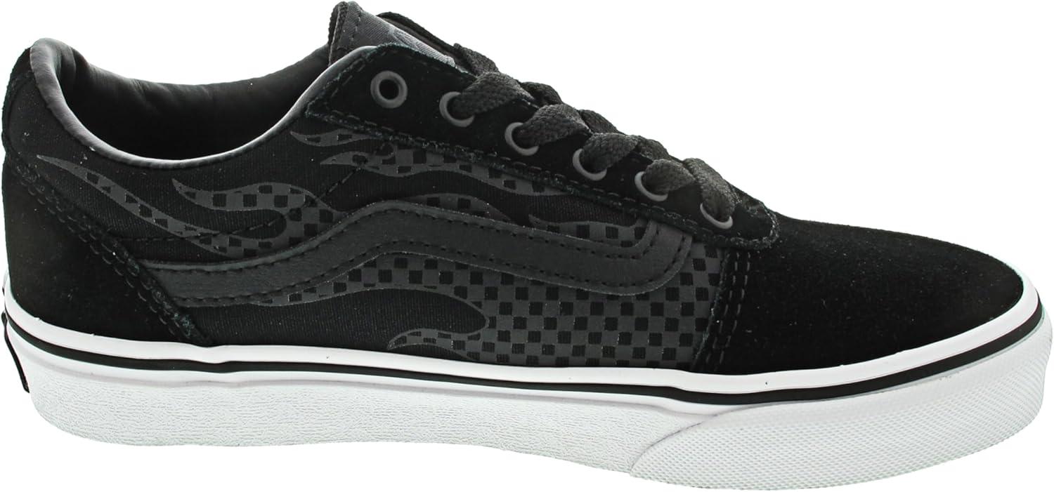 image:imageVans Kids Ward SneakerReflective Flame Black White