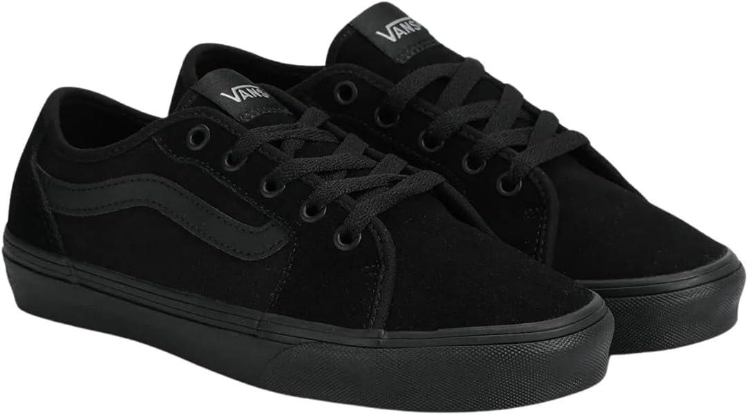 image:imageVans Kids Ward SneakerSuede Canvas Black Black