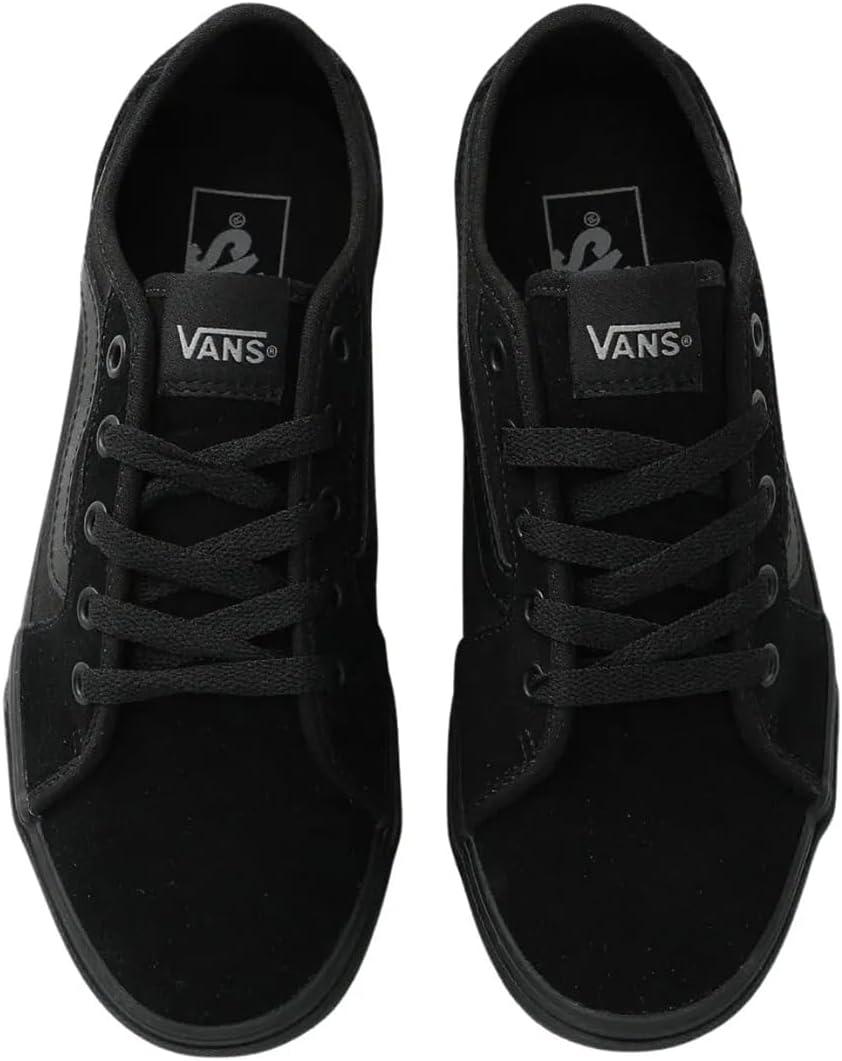 image:imageVans Kids Ward SneakerSuede Canvas Black Black