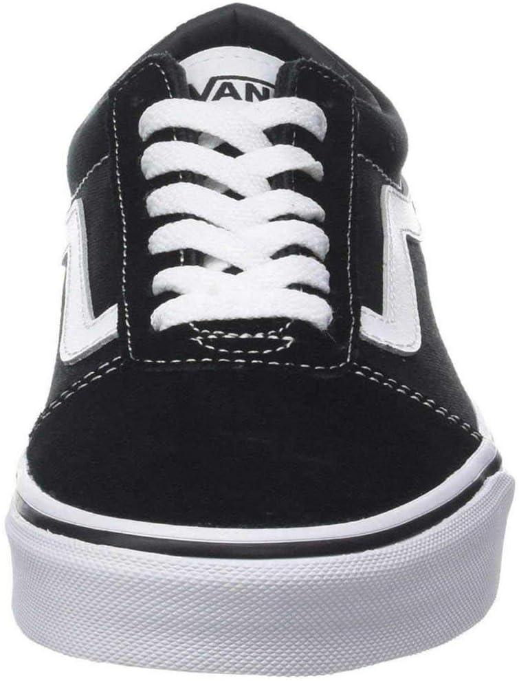 image:imageVans Kids Ward SneakerSuede Canvas Black White