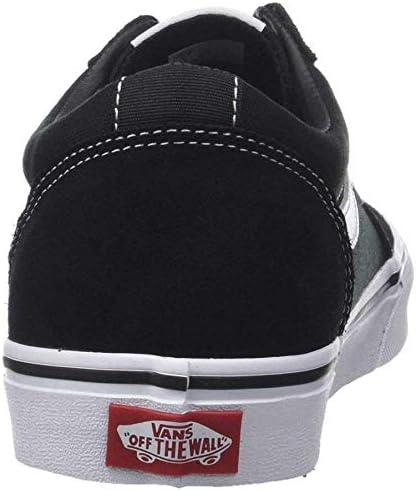 image:imageVans Kids Ward SneakerSuede Canvas Black White