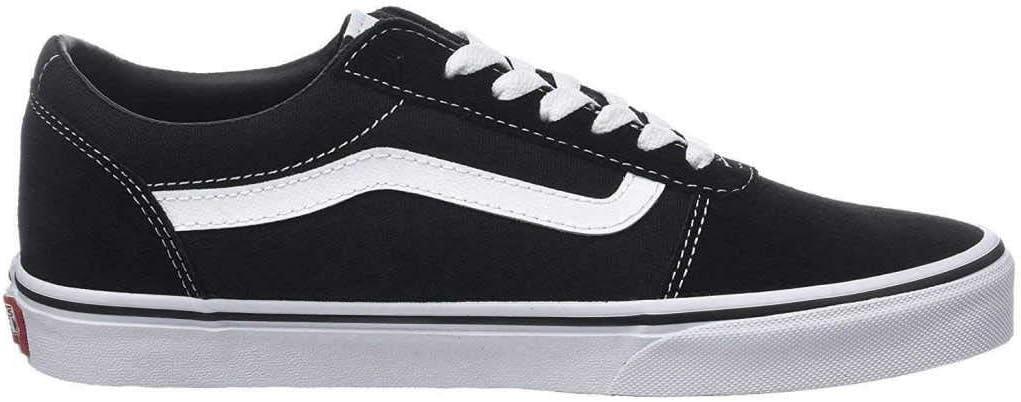 image:imageVans Kids Ward SneakerSuede Canvas Black White