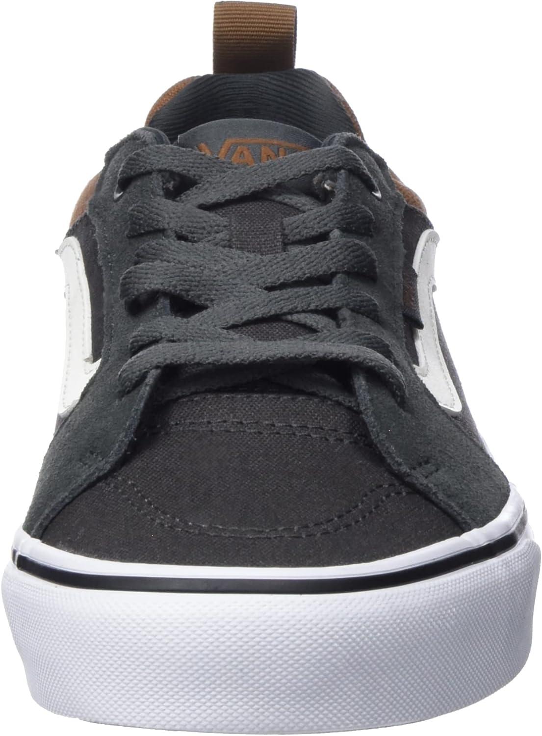 image:imageVans Kids Ward SneakerSuede Canvas Dark Grey White