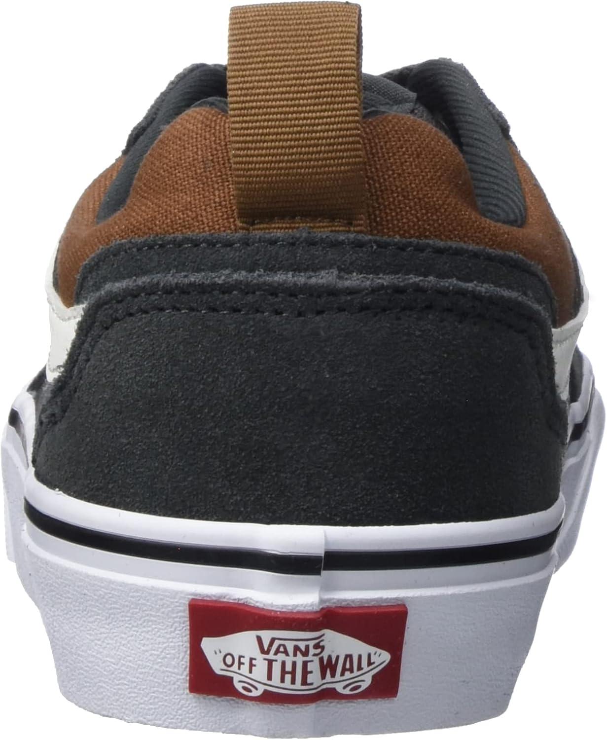 image:imageVans Kids Ward SneakerSuede Canvas Dark Grey White