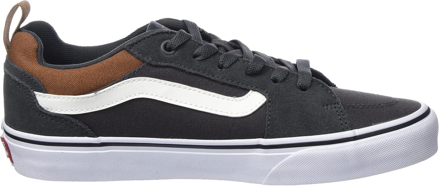 image:imageVans Kids Ward SneakerSuede Canvas Dark Grey White