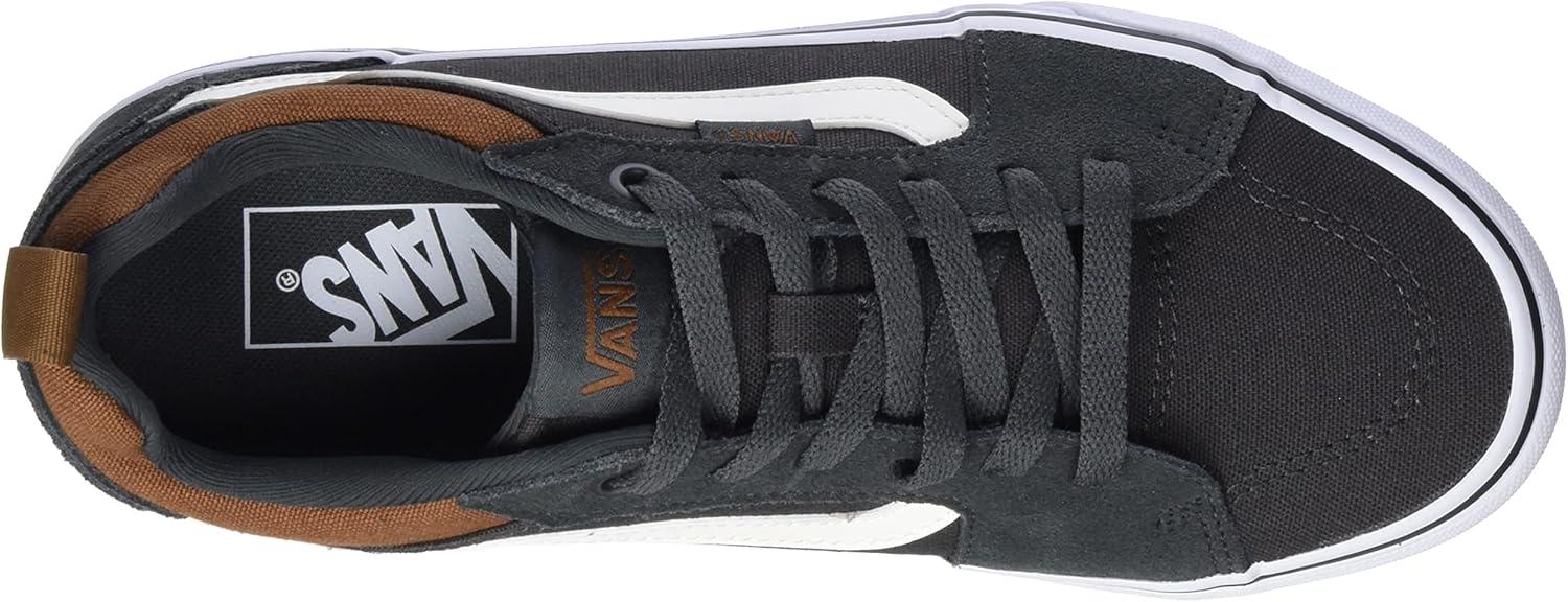 image:imageVans Kids Ward SneakerSuede Canvas Dark Grey White