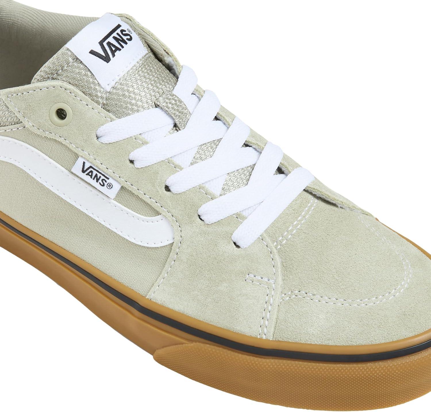 image:imageVans Kids Ward SneakerSuede Canvas Khaki Gum