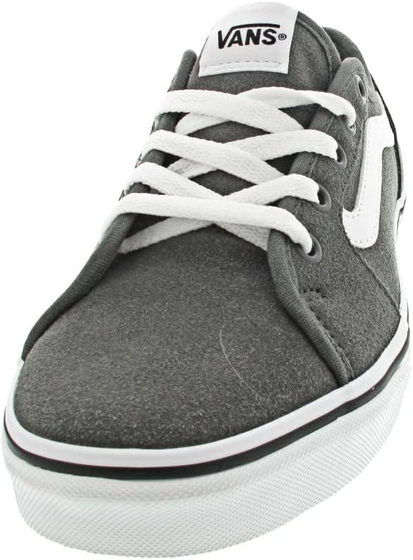 image:imageVans Kids Ward SneakerSuede Pewter White