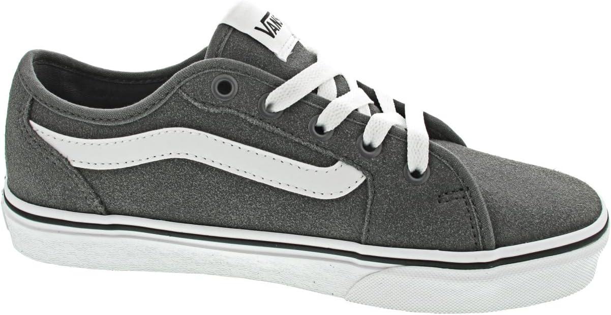 image:imageVans Kids Ward SneakerSuede Pewter White
