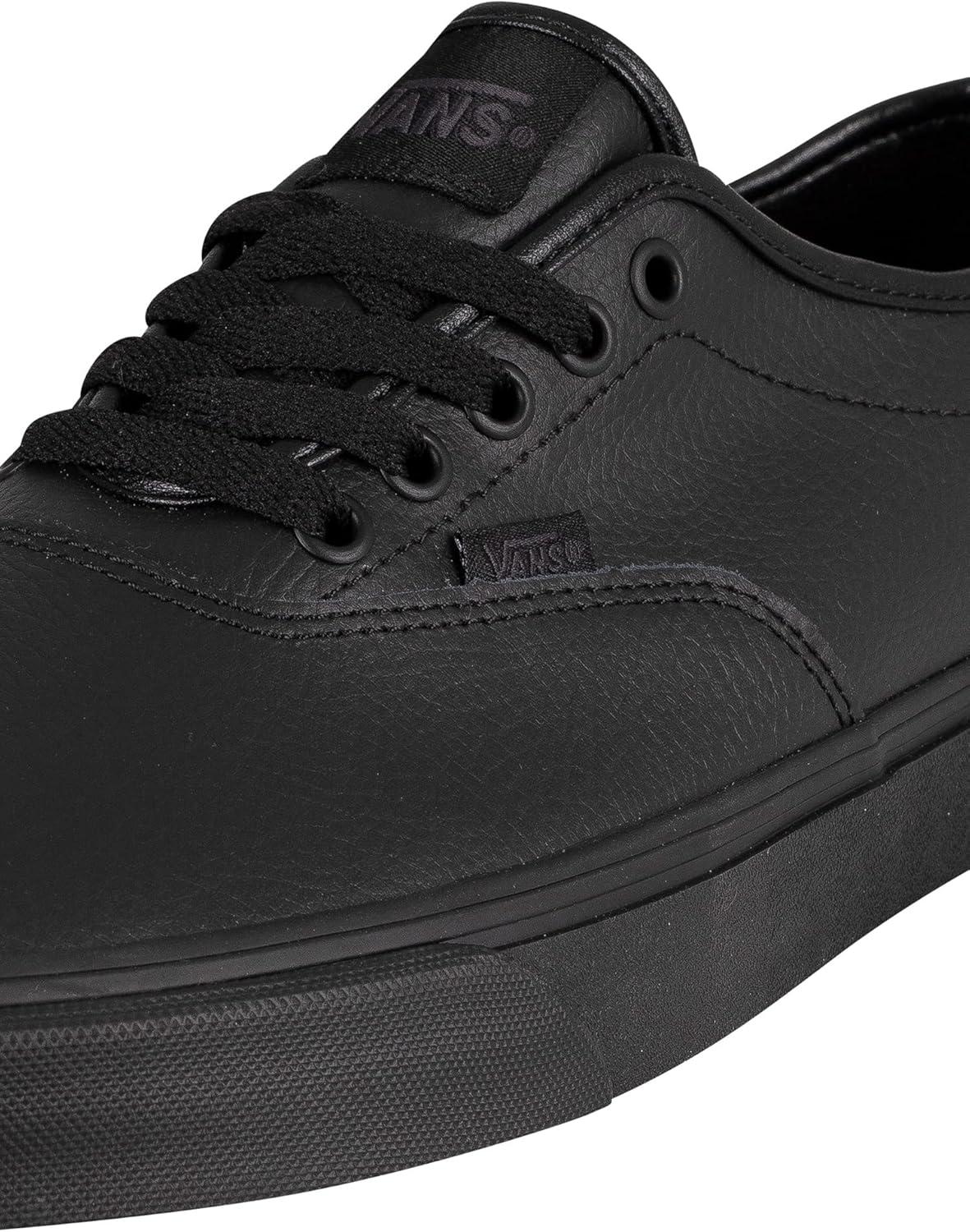image:imageVans Kids Ward SneakerTumble Leather Black Black