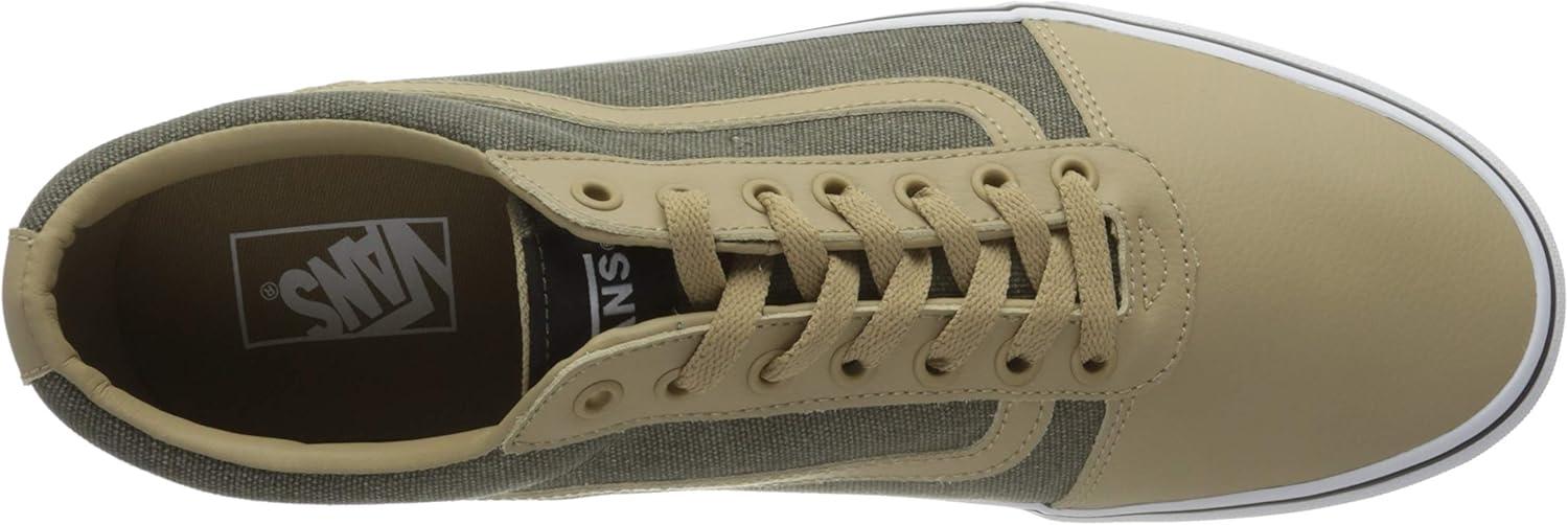 image:imageVans Kids Ward SneakerWashed Canvas Incense White