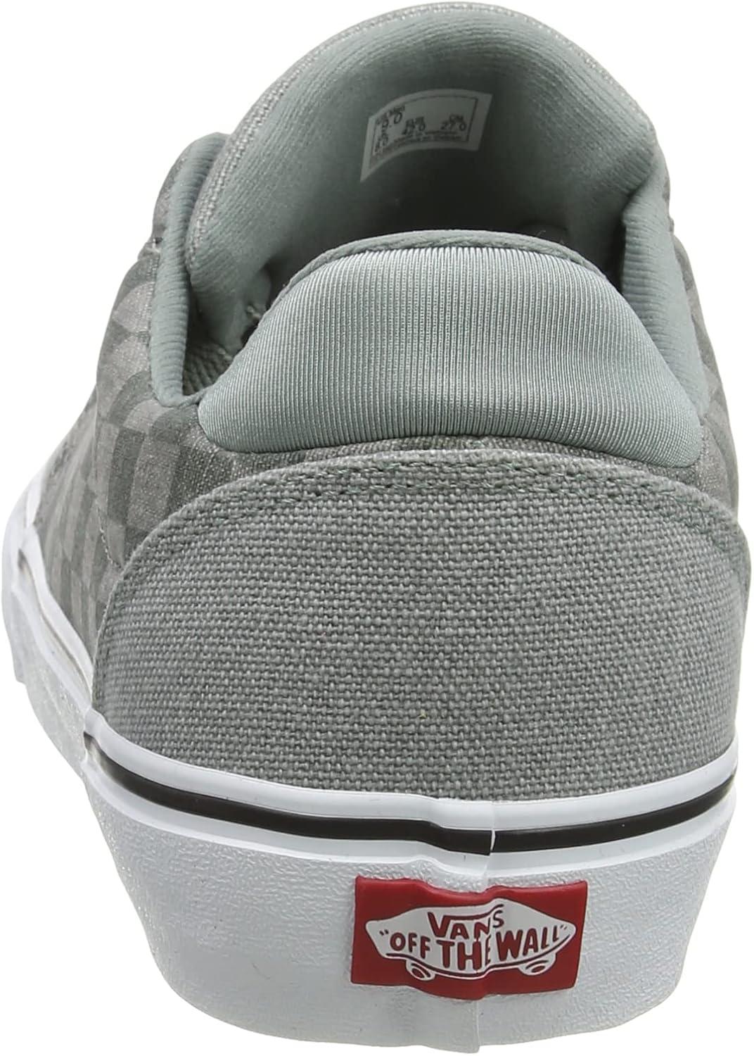 image:imageVans Kids Ward SneakerWashed Check Green Millieu White