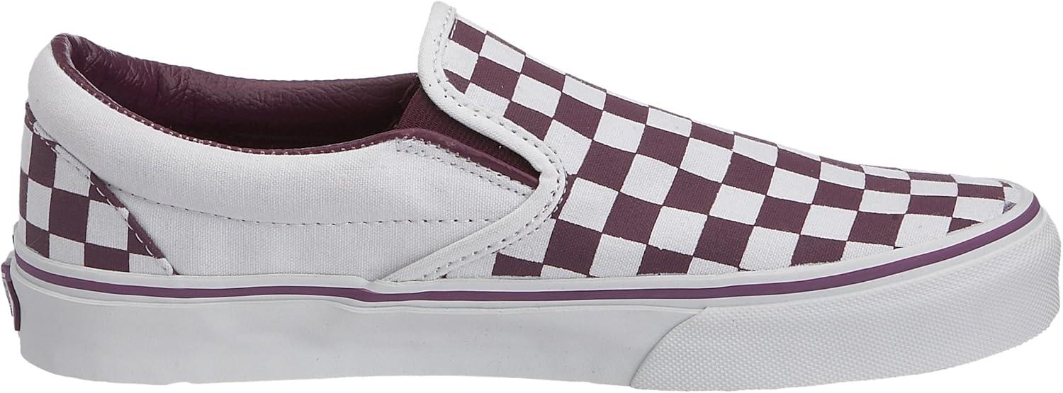 image:imageVans Kids Ward SneakerWhite True WhiteDark Purple Checkerboard