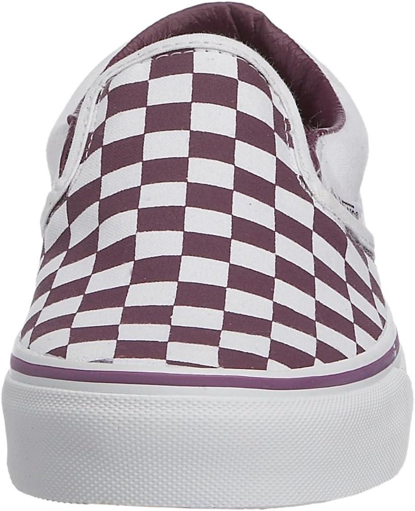image:imageVans Kids Ward SneakerWhite True WhiteDark Purple Checkerboard