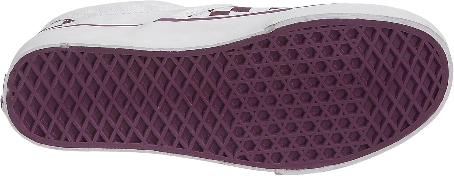image:imageVans Kids Ward SneakerWhite True WhiteDark Purple Checkerboard