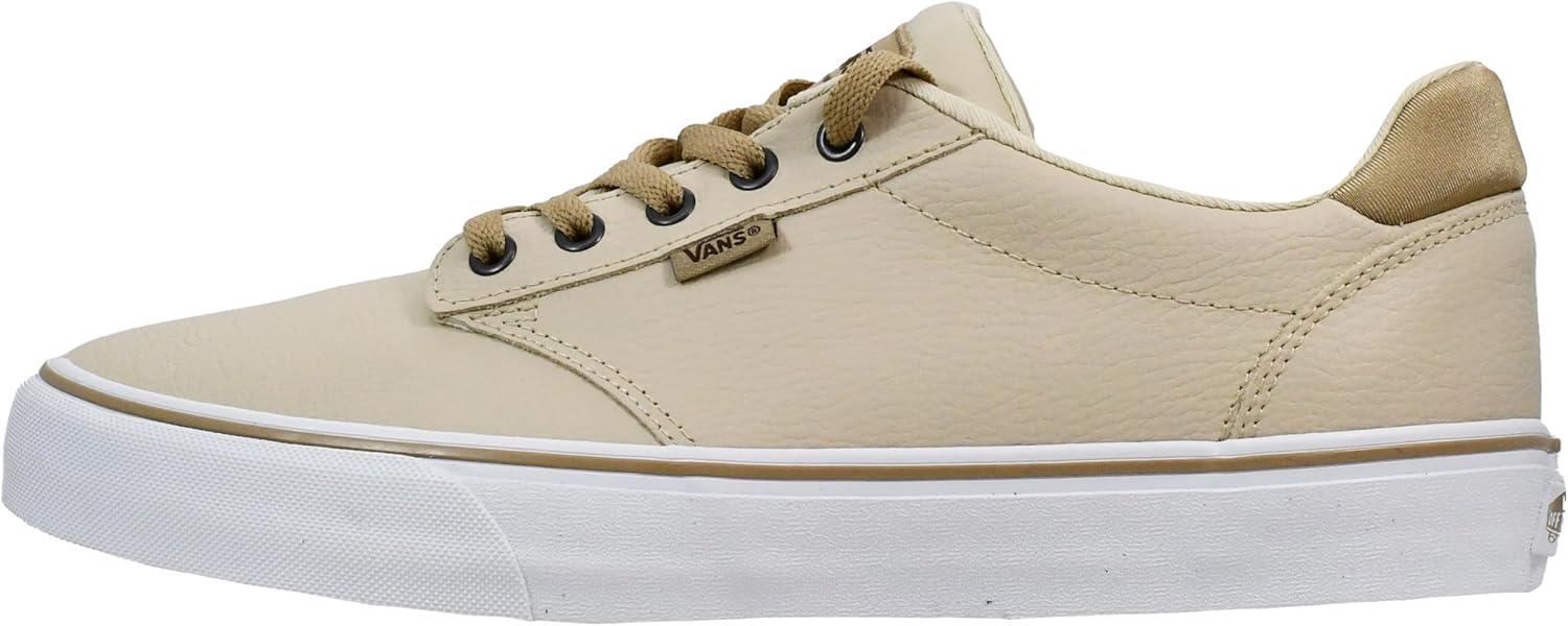 image:imageVans Mens Atwood Deluxe ShoeTumble Leather Taupe